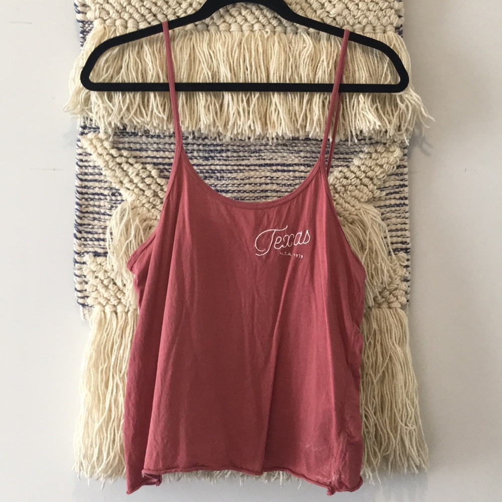 Texas Spaghetti Strap Tank